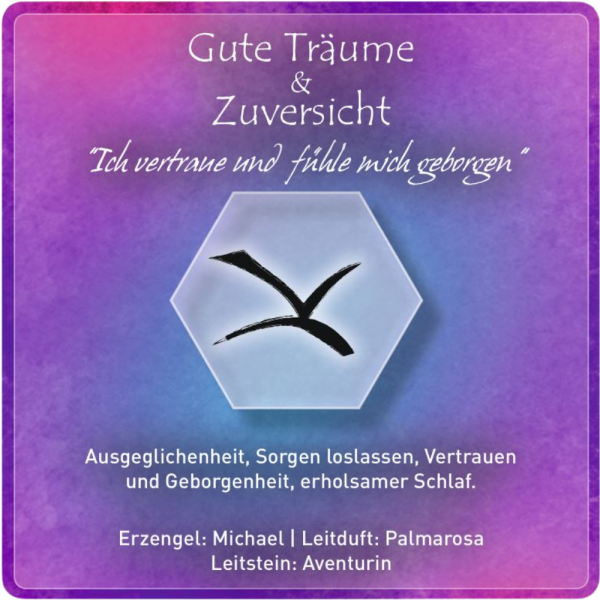 "Gute Träume & Zuversicht" Edelsteinessenz